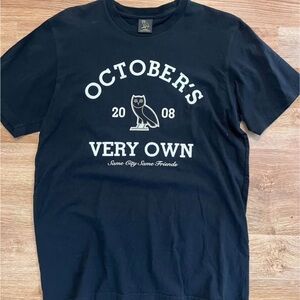 OVO Collegiate Original Black Graphic Tee